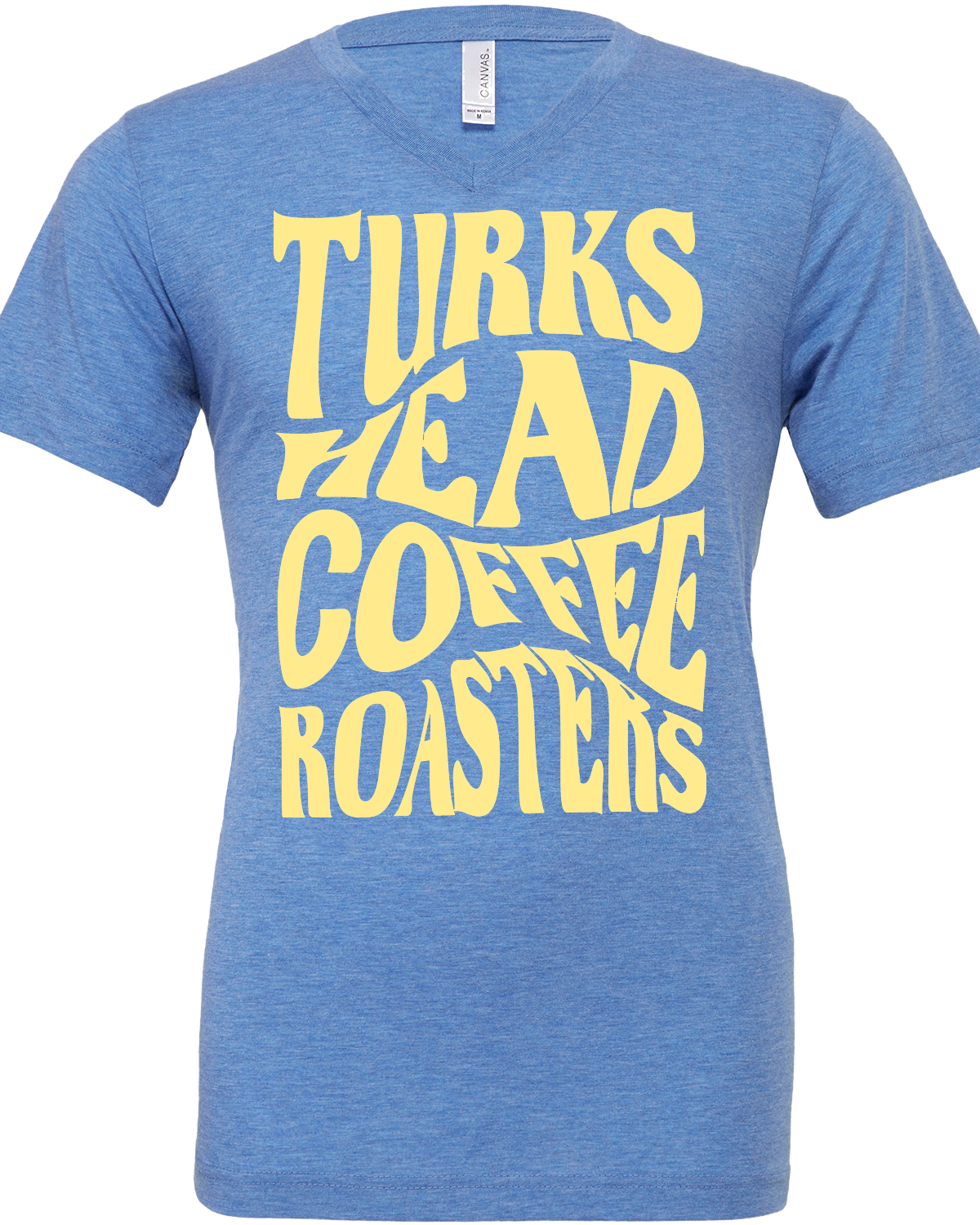 THC Blue Groovy V Neck